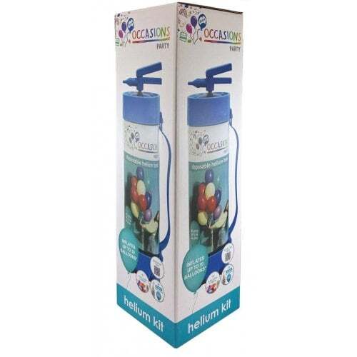HELIUM Tank 30 Balloons + Ribbon + Hifloat