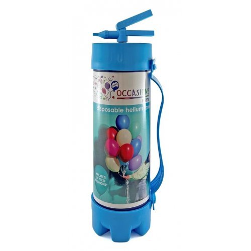 HELIUM Tank 30 Balloons + Ribbon + Hifloat