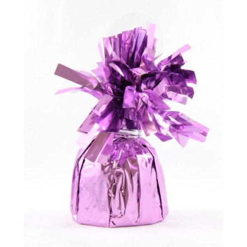 Lavender balloon weight for helium balloon displays