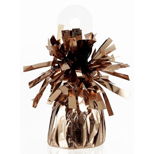 Champagne coloured balloon weights