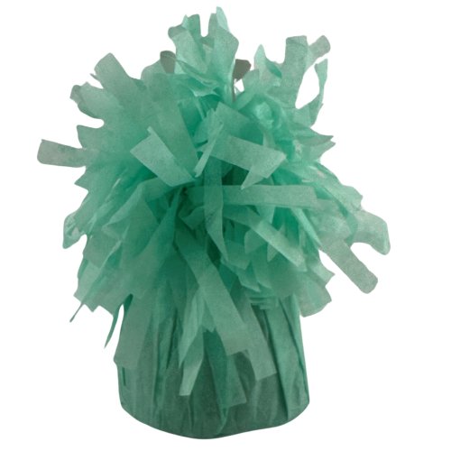 Mint green paper balloon weight