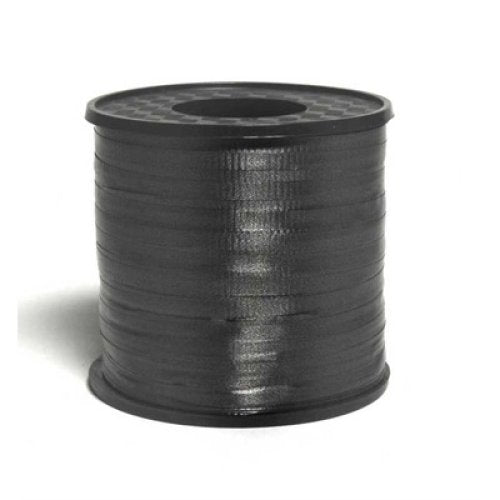 Black curling ribbon spool