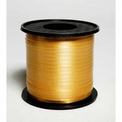 Gold curling ribbon spool