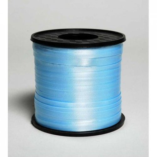 Light blue curling ribbon spool