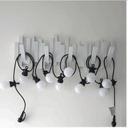 20 LED Globes Festoon Light Black Cable Opal 15m – outdoor festoon string lights with opal globes for garden, party, and event lighting