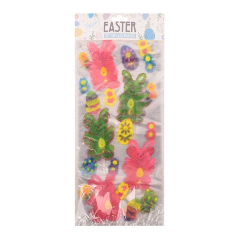 20PK CELLO CANDY BAGS 28x12.7CM