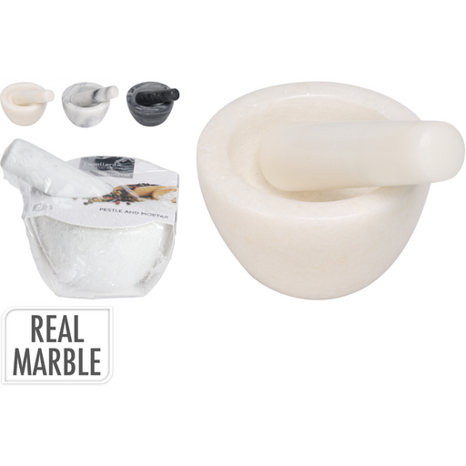 compact mortar and pestle 10 x 10 x 6cm assorted colours