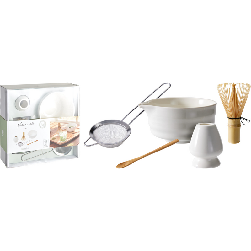 5 piece matcha preparation set