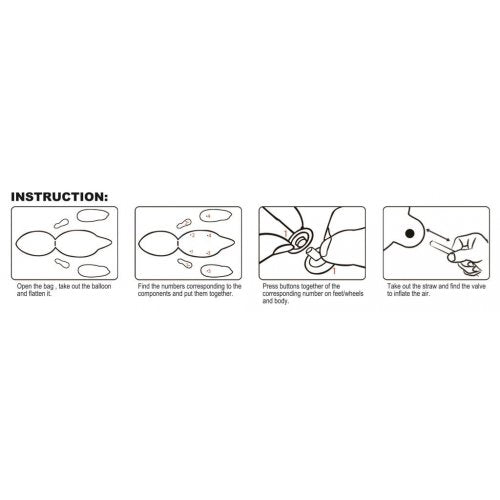 Foil Balloon AirZ TRICERATOPS