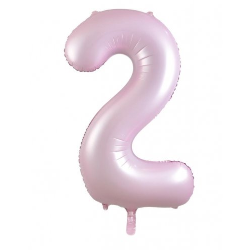 Decrotex Matt #2 Foil Balloon Pastel Pink 86cm
