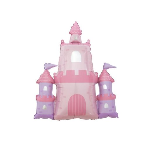 79cm pink castle shaped inflatable
