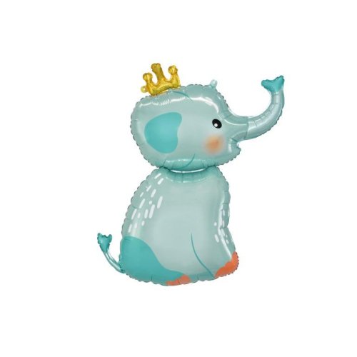 100cm blue elephant shaped inflatable