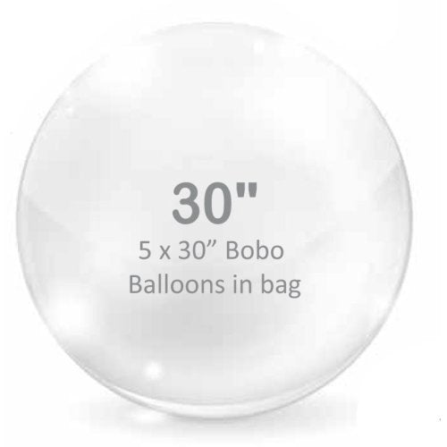 Clear Decrotex Bobo bubble balloon 76cm
