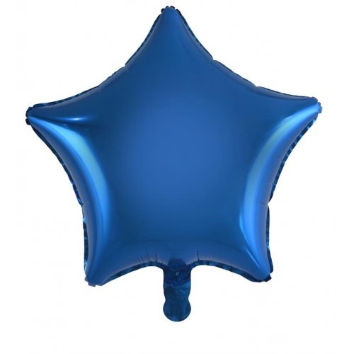 Star Decrotex Blue Foil Balloon 45cm