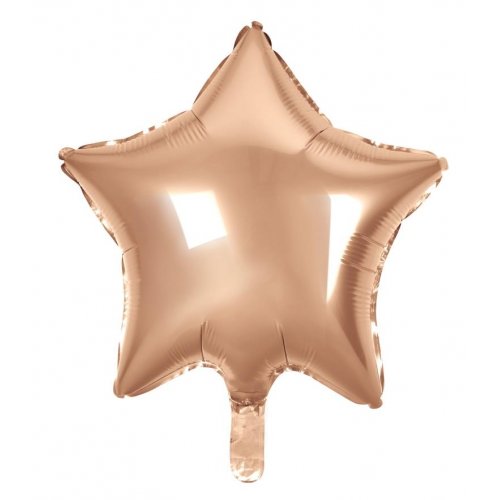 Star Decrotex Rose Gold Foil Balloon 45cm
