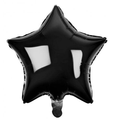 Star Decrotex Black Foil Balloon 45cm