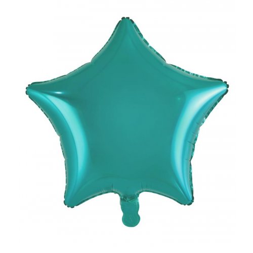 Star Decrotex Teal Foil Balloon 45cm