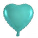 Heart Decrotex Teal Foil Balloon 45cm