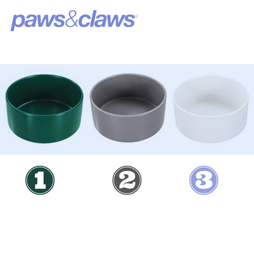 Ceramic Pet Bowl 3 Asstd 1.8L 19cm