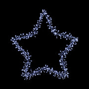 Led Sparkle Star Twinkle Gold/Silver 90cm – thumbnail