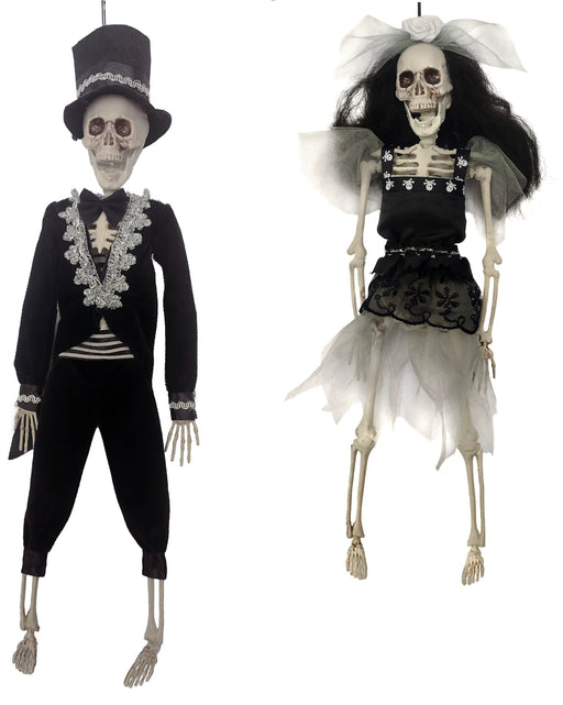 Hanging Couple Skeleton 40Cm