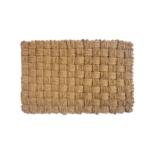 Doormat Coir Rope Basket Weave 50x80cm