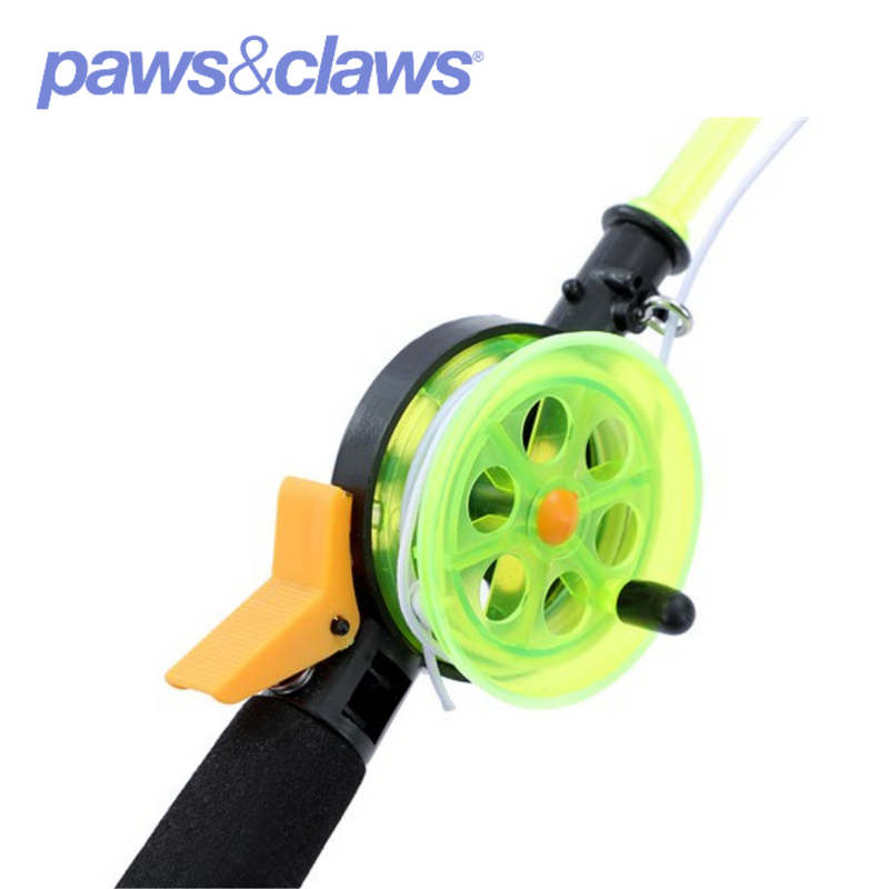Go Fish Rod Cat Toy 35X5cm 2 Assorted