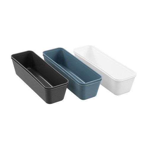 two pack flexible organiser trays in assorted colours