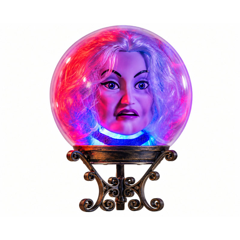 Haunted Mansion Madame Leota motion activated Halloween ball prop
