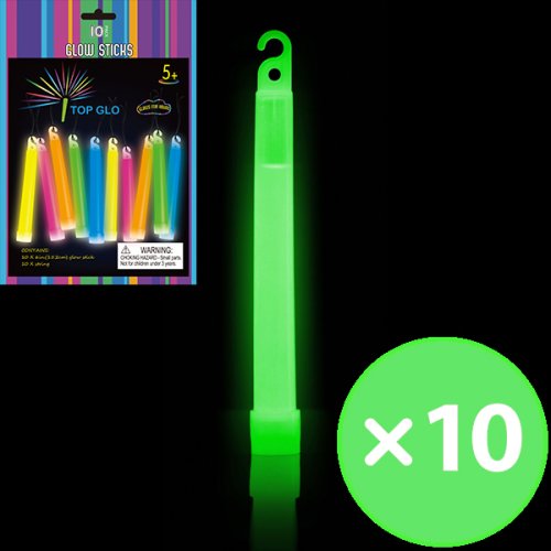 Green glow stick with necklace