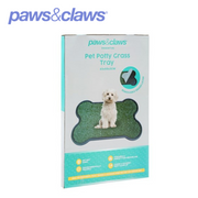 Pet Potty Grass Tray Large Bone Shape 68x43x3cm