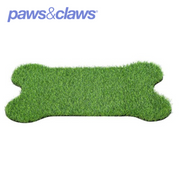 Pet Potty Grass Tray Large Bone Shape 68x43x3cm