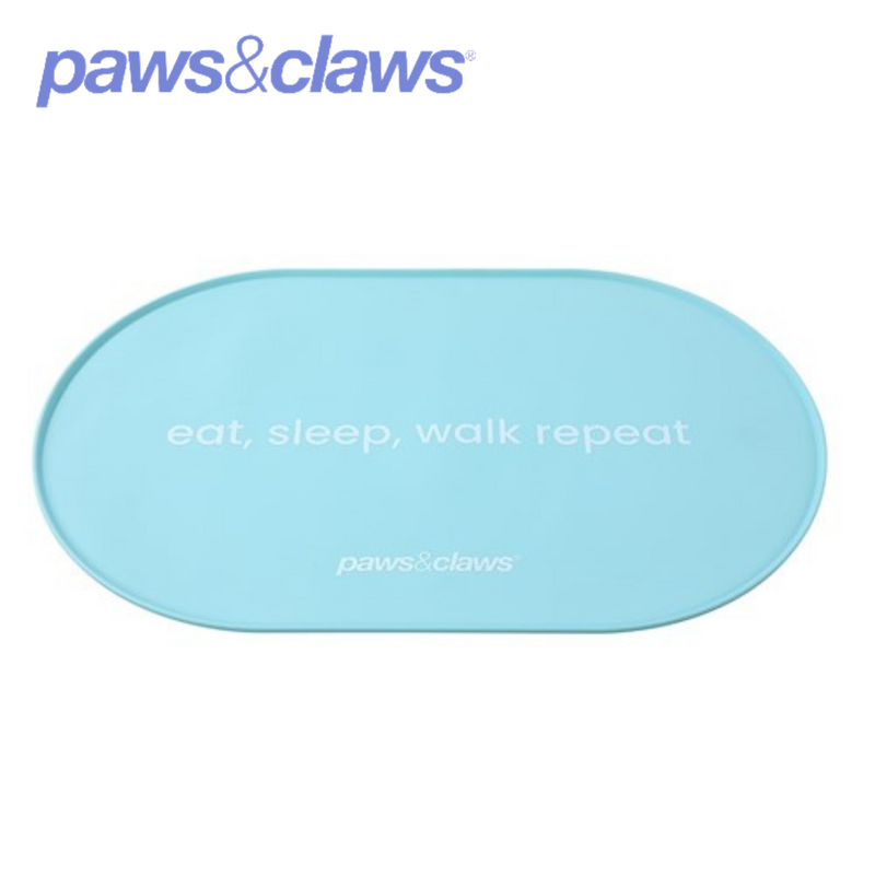 Pet Non-Slip Silicone Food Mat 3 Asstd 48x30cm