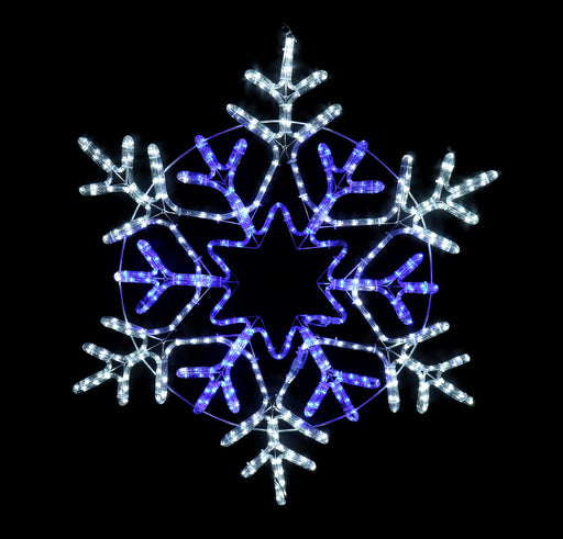 LED Rope Light Snowflake Twinkle 90cm