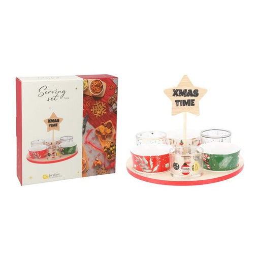 Ronis Serving Set Christmas 6 Pce Set