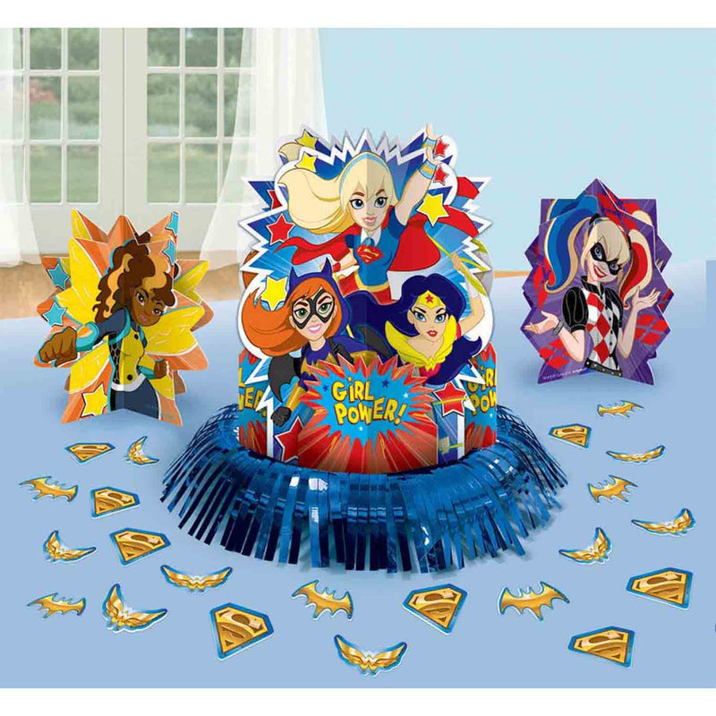 DC Superhero Girls Table Decorations Kit