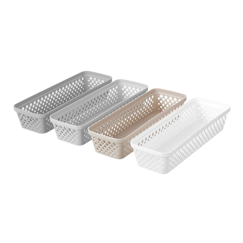 Boxsweden Diamond Organiser Tray 33X11X6.5Cm White image 4