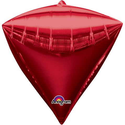 UltraShape Balloon Diamondz Red 38cm