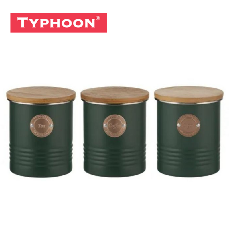 Typhoon Living Coffee Canister Green 1L