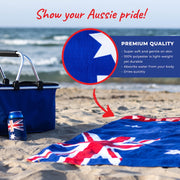 Beach Towel Australiana Design 70cm x 140cm – thumbnail