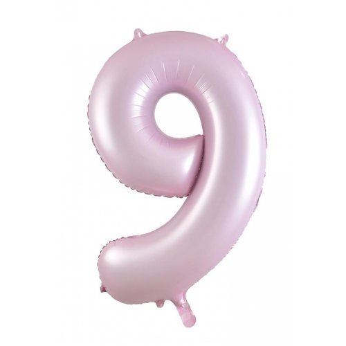 Decrotex Matt #9 Foil Balloon Pastel Pink 86cm