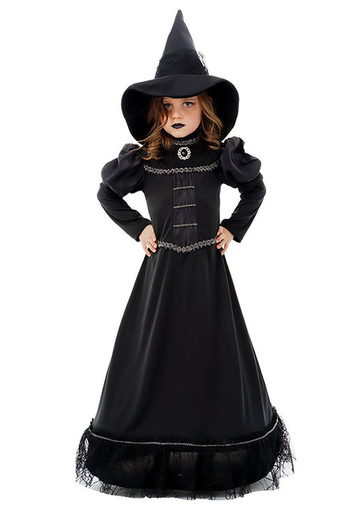 Costume Black Witch Girls