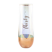 Ronis 30 Ombre Rose Gold Stemless Champ 16cm 180ml – thumbnail