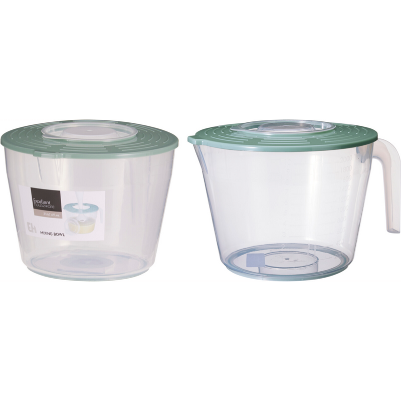 2000ml mixing bowl with lid