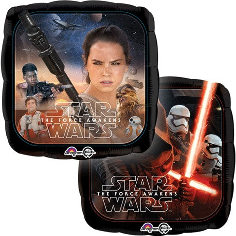 Foil Balloon Star Wars The Force Awakens Standard Hx S60 45cm 