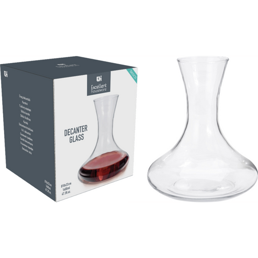 1400ml glass decanter