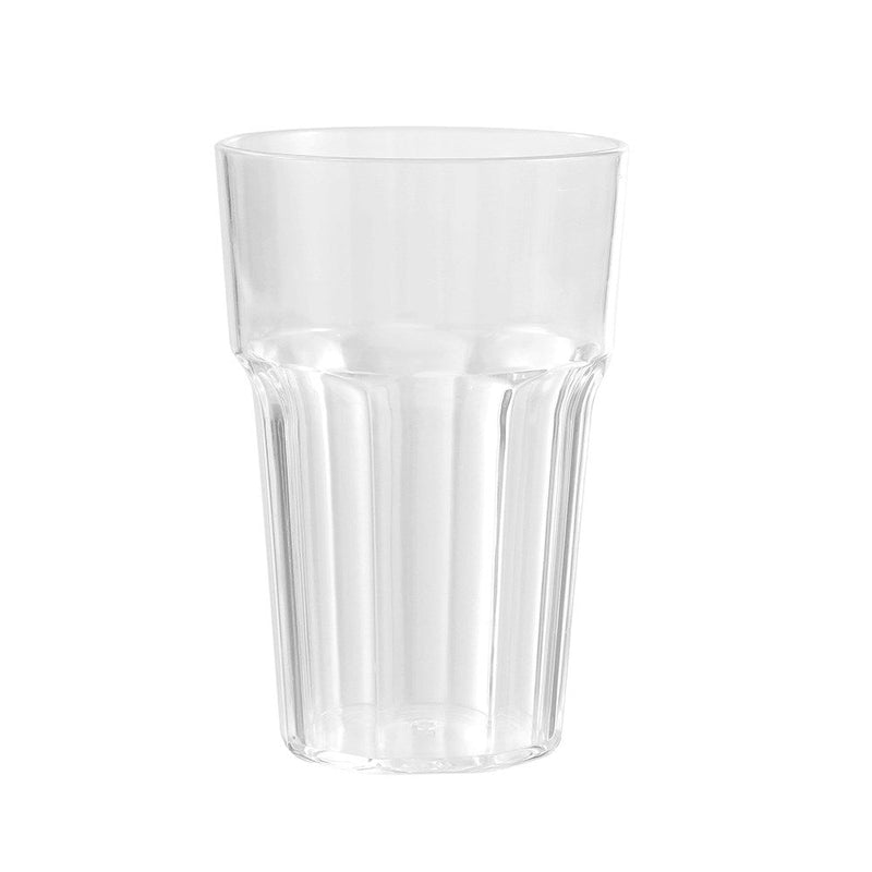 450ml clear plastic chunky drinking cup