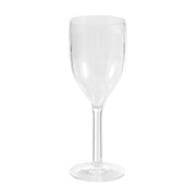 390ml plastic wine glass chunky stem – thumbnail