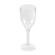 390ml plastic wine glass with chunky stem – thumbnail