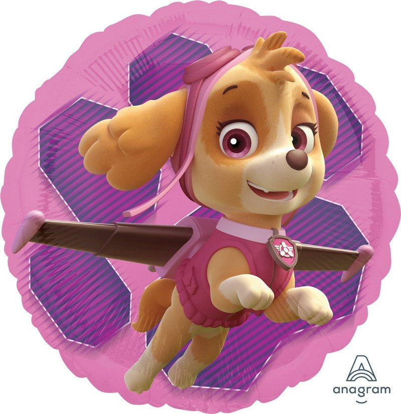 Paw Patrol Skye and Everest foil balloon